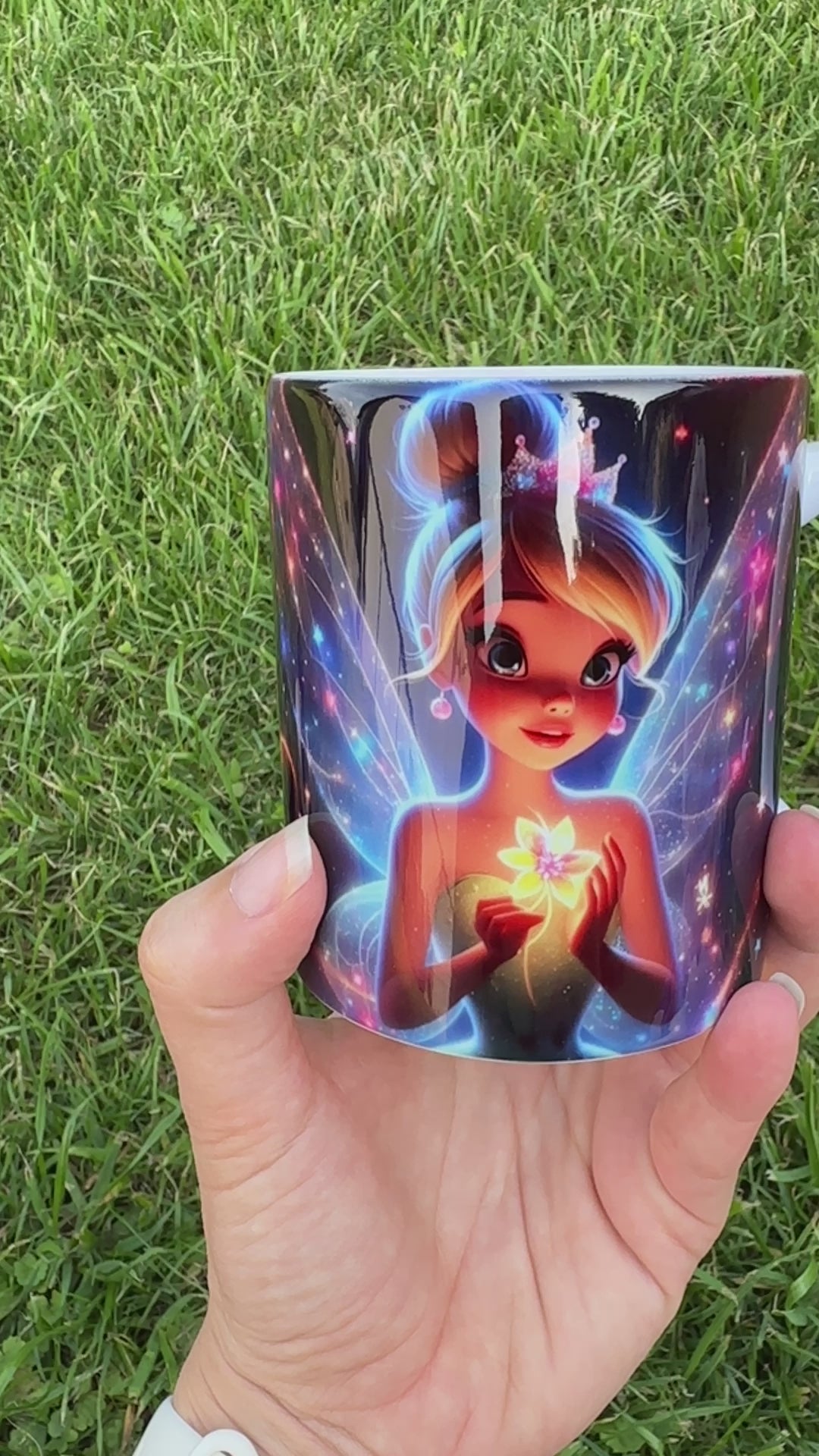 tazza tinker bell tazza fta incantata, tazza disney