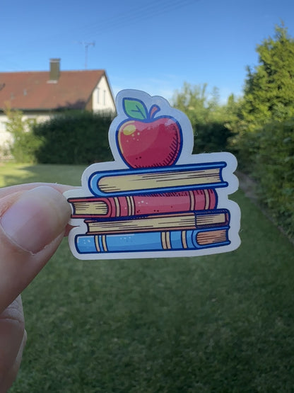 Libri trasparente Sticker