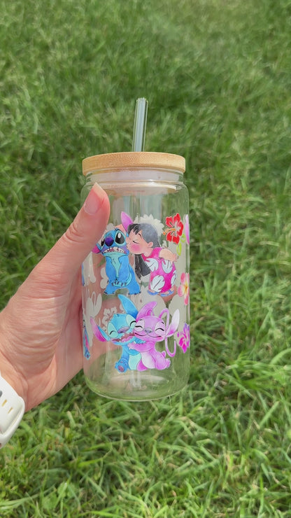 Lilo &amp; Stitch Glass