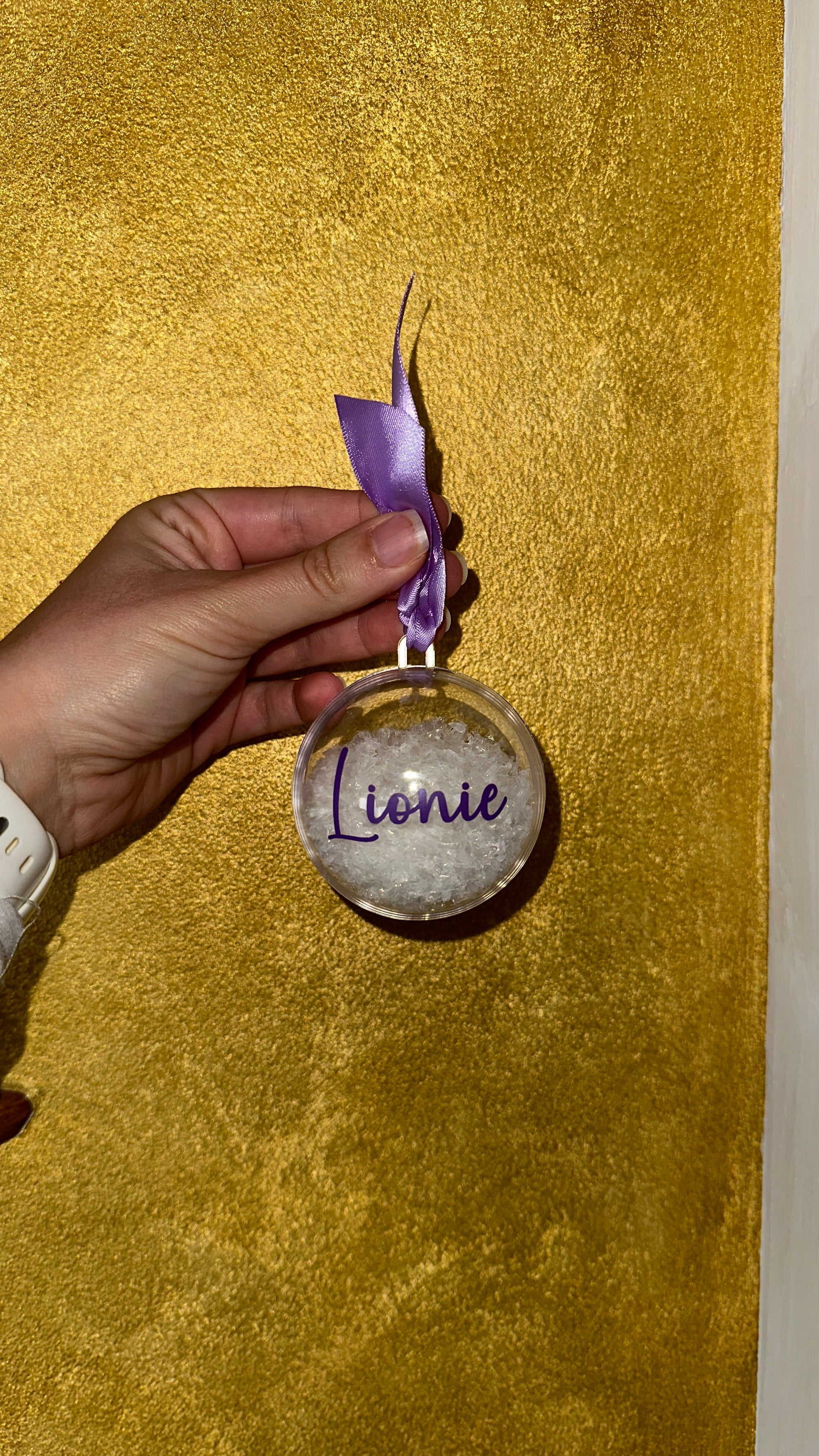 pallina di natale personalizzata con nome, weihnachtskugeln, weihnachtsbaumschmuck